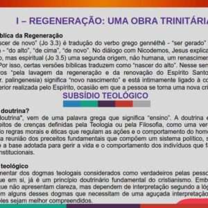 Lição 09 Espírito Santo - O Regenerador | 1 Trimestre de 2026 | EBD ADULTOS