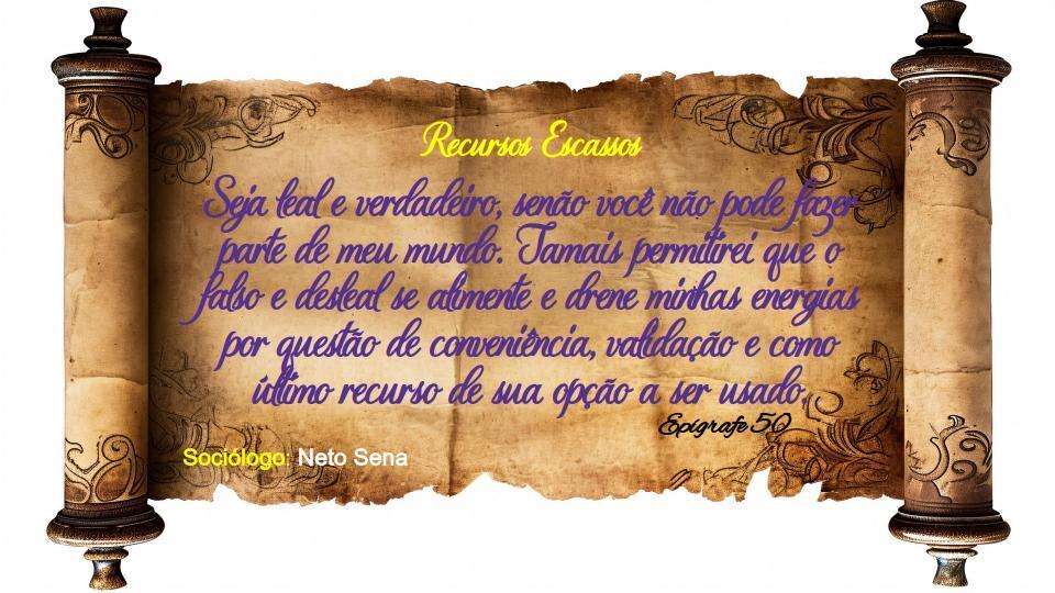 Recursos Escassos